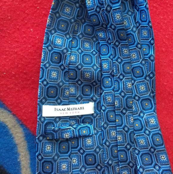 Isaac Mizrahi Silk Men Tie - Picture 1 of 4